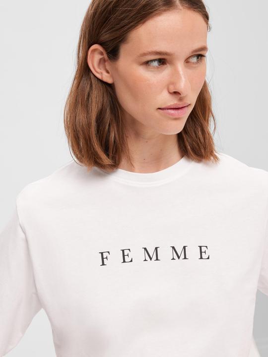 Image du produit Selected Femme T-shirt imprimé (L)