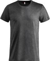 Produktbild T-Shirt Clique Basic-T 029030, Baumwolle, anthrazit meliert, Grösse L (L)