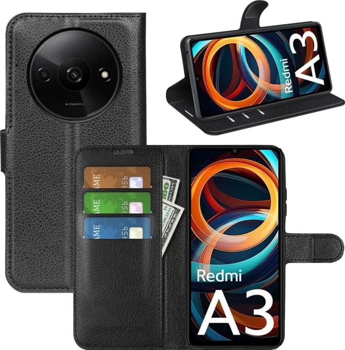 Immagine prodotto Screenguard Custodia in pelle Xiaomi Redmi A3 Leather Guard (Xiaomi Redmi A3)