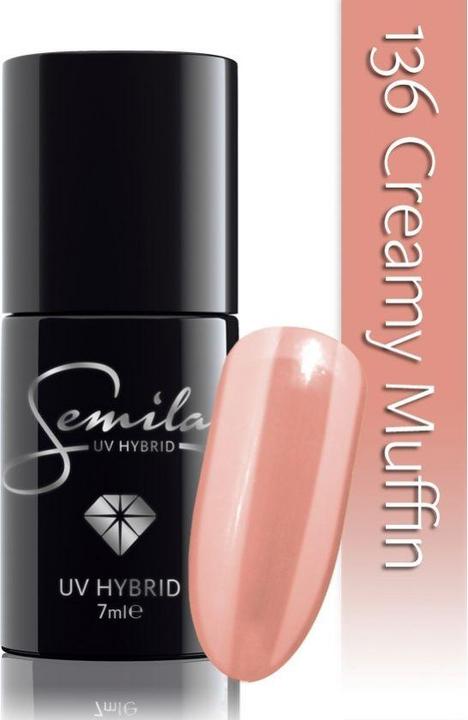 Produktbild Semilac 136 Creamy Buffin 7ml