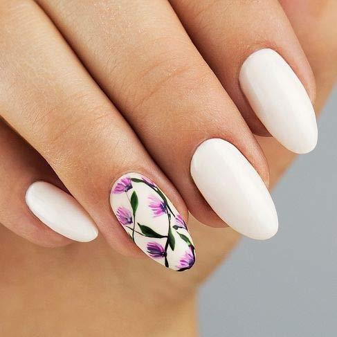 Actual product image Diamond Cosmetics Hybrid Lacquer 7 ml Ivory Cream 155 (Ivory cream, UV gel varnish)