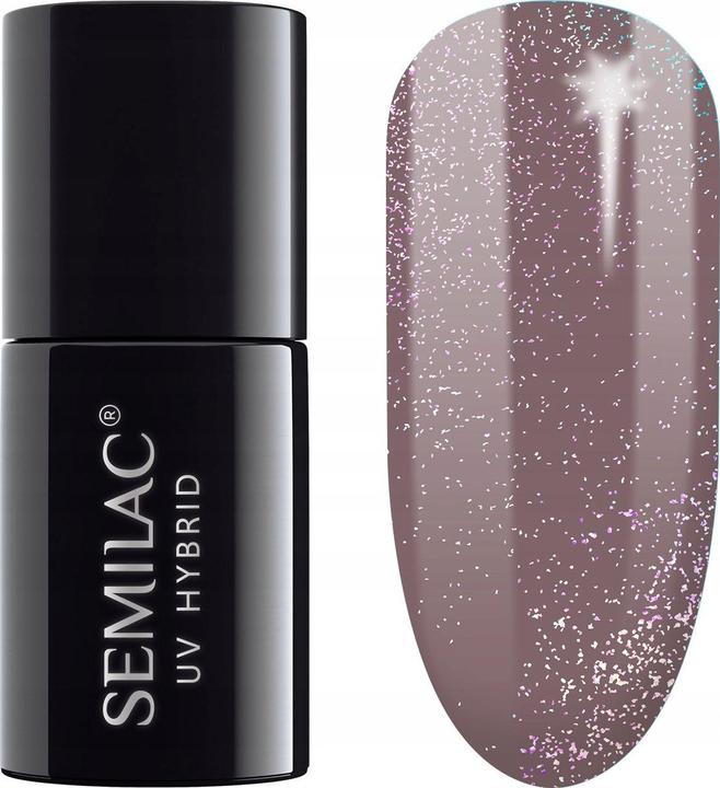 Semilac Gel lakas Nr.322 Shimmer Dust Brown 7ml universalus