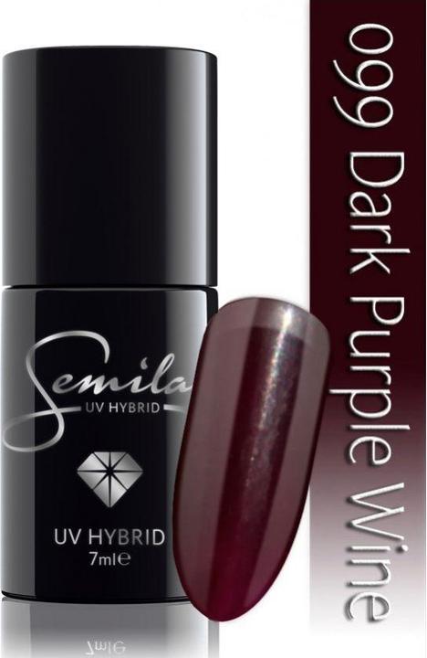 Produktbild Semilac 099 Dark Purple Wine 7ml (Dark Purple Wine, Farblack)