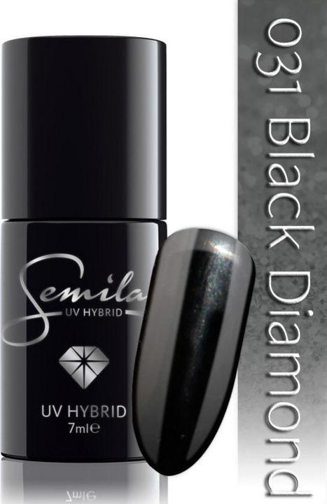 Immagine prodotto Semilac 031 Diamante nero 7ml (031 Diamante Nero, Vernice UV gel)
