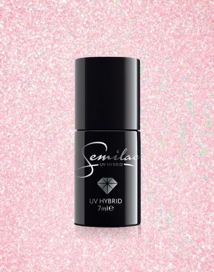 Image du produit Semilac gel polish 7 ml Pink Crystals 164 (Cristaux roses)