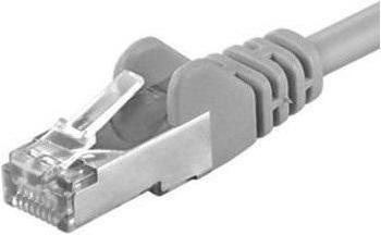PremiumCord Cavo patch CAT6a S-FTP, RJ45-RJ45, AWG 26/7 5m pilka (S/FTP, CAT6a, 5 m)