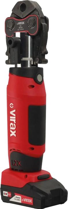 Virax L2X Mutternzange + U 16-20-25 + 2 Akkus