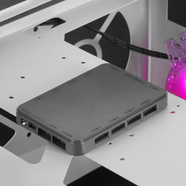 Image du produit Mars Gaming Boitier Moyen Tour Atx Mc51 RGB Avec Panneaux Vitrés (Blanc) (ATX, Mini-ITX)