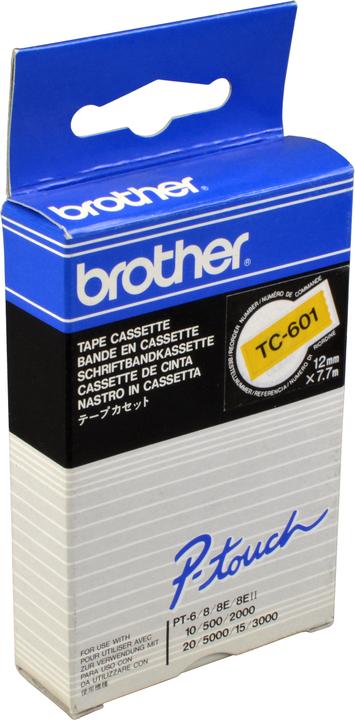 Produktbild Brother Tc-601 (1.20 cm, Gelb)