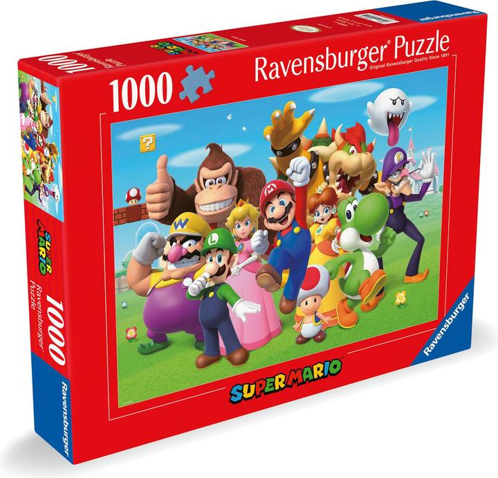 Actual product image Ravensburger Challenge Super Mario (1000 pieces)