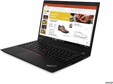 Actual product image Lenovo Thinkpad T14S G1 (nordic Layout) (14", AMD Ryzen 7 PRO 4750U, 32 GB, 1000 GB, Without keyboard layout)