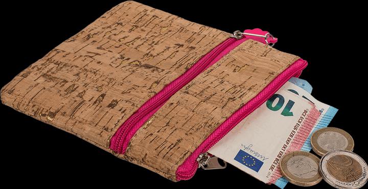Produktbild Out of the blue Brieftasche aus Kork mit Reissverschluss