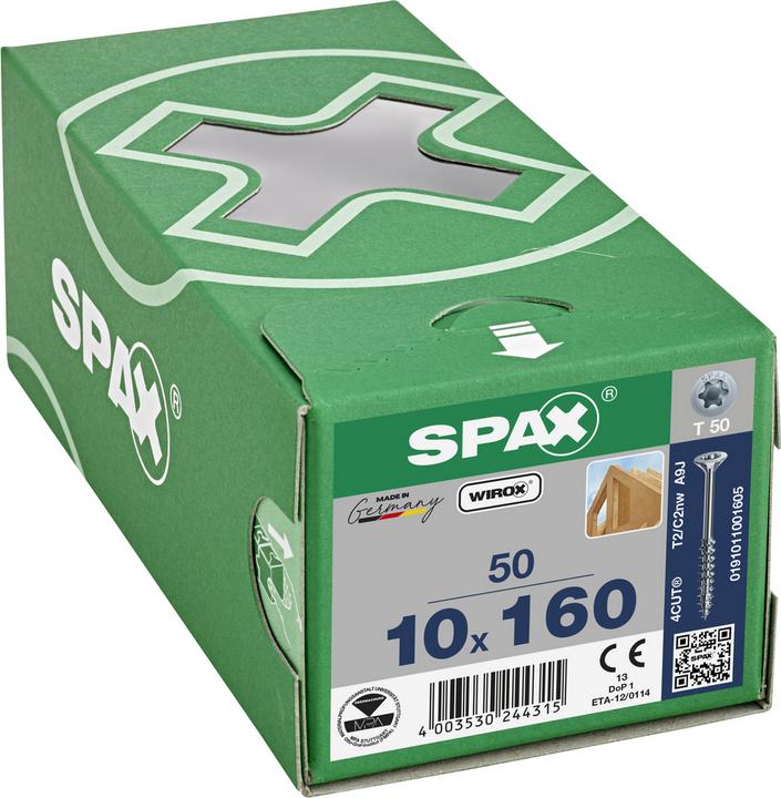 Productafbeelding Spax Houtbouwschroeven (50 Schroeven per stuk)