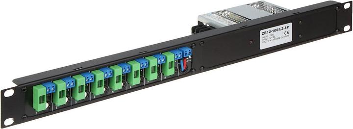 Image du produit Delta RACK D'ALIMENTATION ÉLECTRIQUE ZR12-100 / LZ-8P 12 V DC 8.5 A (102 W)