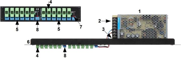 Immagine prodotto Delta ALIMENTATORI RACK ZR12-150 / LZ-12 12 V DC 12,5 A