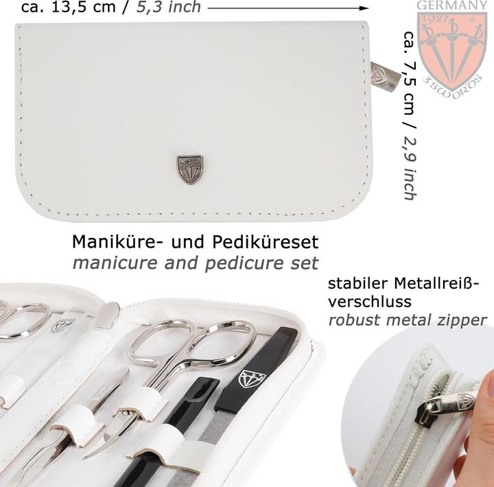 Produktbild Drei Schwerter 8-teiliges Maniküre-Set 'Roma'