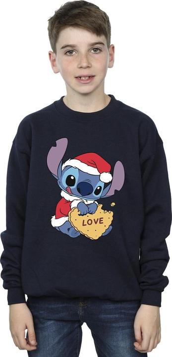 Immagine prodotto Disney Lilo And Stitch Christmas Love Biscuit Felpa Ragazzi (128)