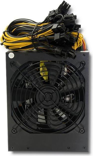Actual product image Qoltec 50147 ATX Power Supply 1600W 80 Plus Gold Bitcoin Miner (1600 W)