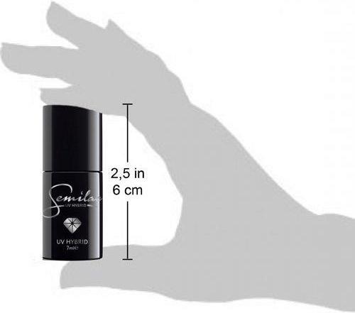 Actual product image Semilac 132 Orange Lollipop 7ml (Orange Lollipop, UV gel varnish)