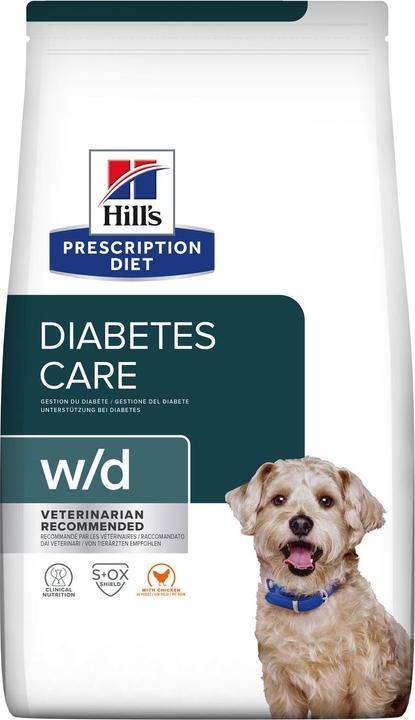 Immagine prodotto Hill's Prescription Diet w/d Digestive Weight Diabetes Management - Cibo secco per cani - 10 kg (Adulto, 1 pz., 10000 g)