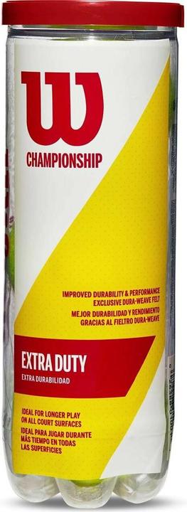 Wilson Tennis balls CHAMPIONSHIP 3 pieces WRT100101