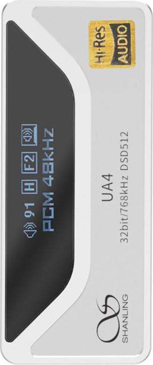 Shanling UA4 (USB-DAC, Display, Gain-Schalter)