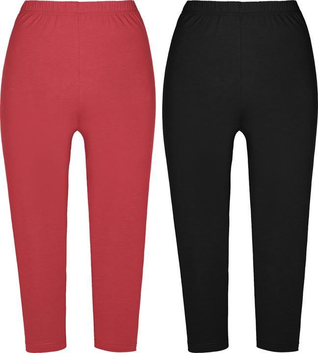 Actual product image Erwin Müller Ladies Capri Leggings 2-Pack (40, 42)