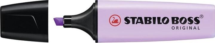 Actual product image STABILO Highlighter - BOSS ORIGINAL Pastel - Pack of 10 - Shimmer of purple (Violet, 5 mm, 10 x)