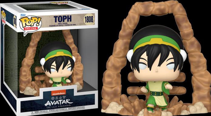 Image du produit Funko Avatar Le Seigneur des Eléments POP! Deluxe Figurine Vinyle Toph 9 cm