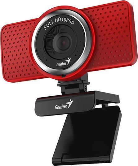 Actual product image Genius ECam 8000 webcam 2 MP pixels USB Red (2 Mpx)