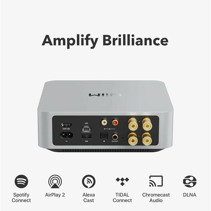 Actual product image WiiM Amp (network receiver)