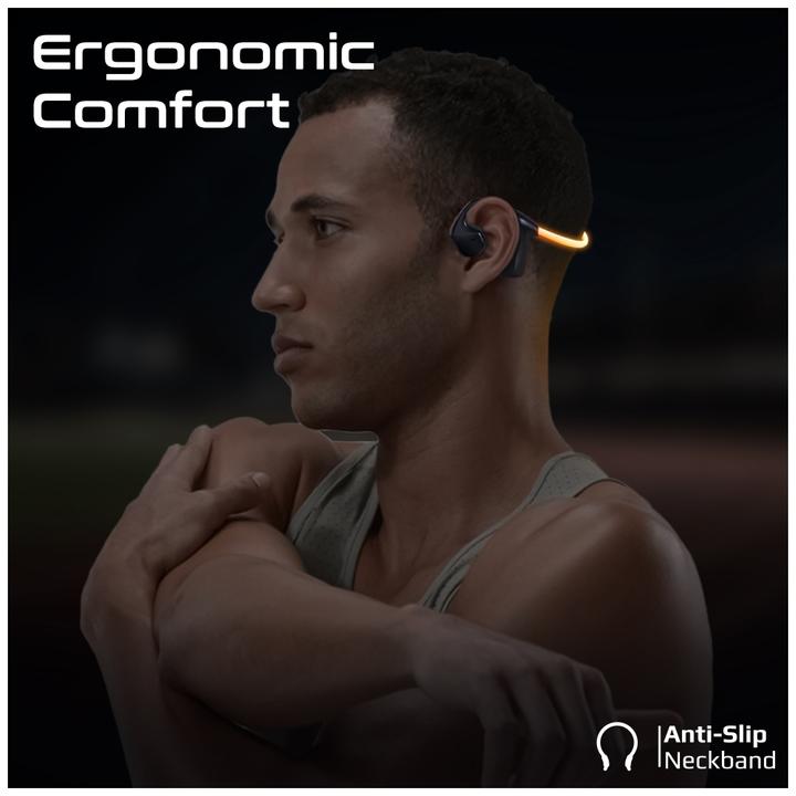 Actual product image ProMate RippleGlow-Black Bluetooth headphones (18 h, Wireless)