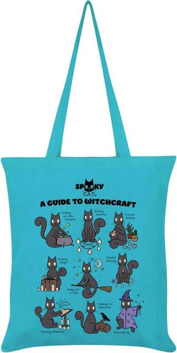 Actual product image Universal Textiles Tote Bag A Guide To Witchcraft