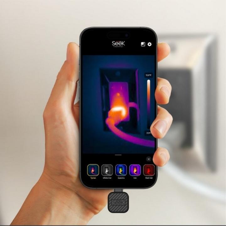 Actual product image SeeK Thermal LW-ABAX thermal imaging camera black 200 x 150 pixels