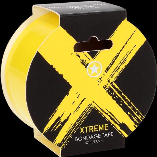 Actual product image Ouch! Xtreme Bondage Tape - 57ft / 17,5 m - Yellow