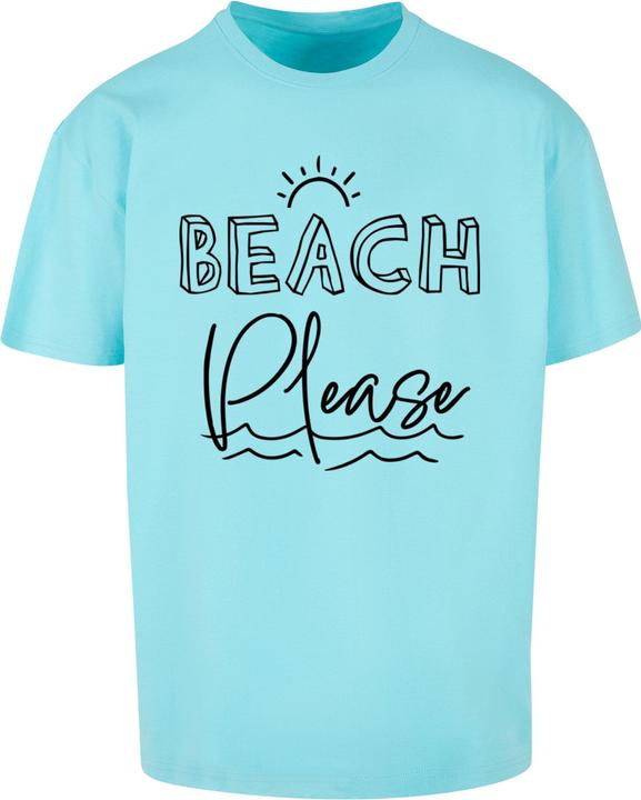Merchcode Beach Please Heavy Oversized Tee - 118121