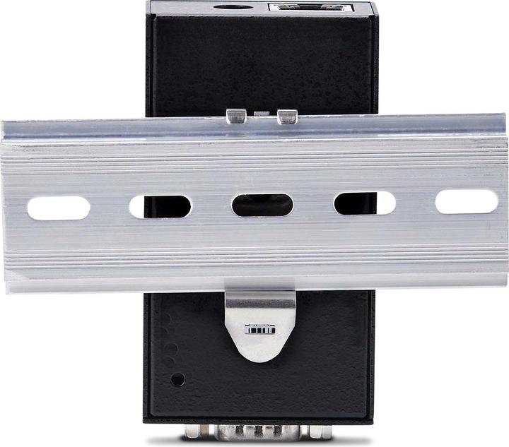 Actual product image StarTech com 1-Port Serial to Ethernet Adapter, 802.3af PoE IP Serial Device Server For Remote RS232