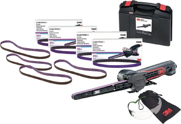 Actual product image 3M Compressed air belt file set