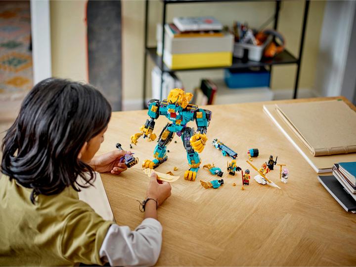 Actual product image LEGO Monkie Kid The Mighty Azure Lion (80048, LEGO Monkie Kid)