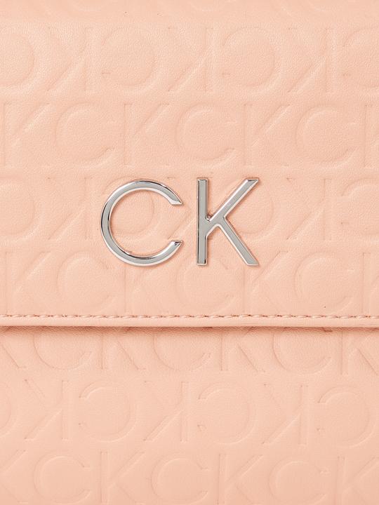 Actual product image Calvin Klein Shoulder Bag Re-Lock Double Crossbody Emb Mono PSP23