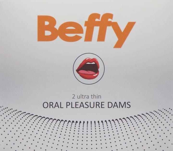 Actual product image Asha International Beffy Lickpads Oral Sex Wipes (2 pcs.)