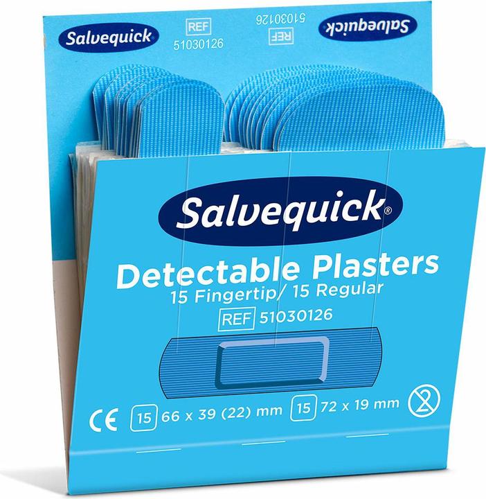Image du produit Salvequick Recharge de bandes de pansements détectables (30 x)