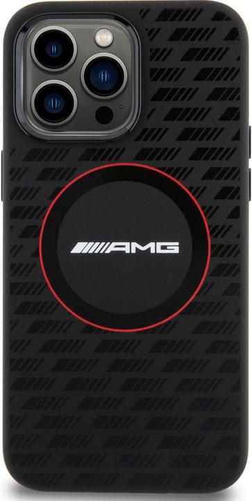 Image du produit Mercedes AMG AMHMP15X23SMRK iPhone 15 Pro Max 6.7" czarny/black hardcase Silicone Carbon Pattern MagSafe (Apple iPhone 15 Pro Max)