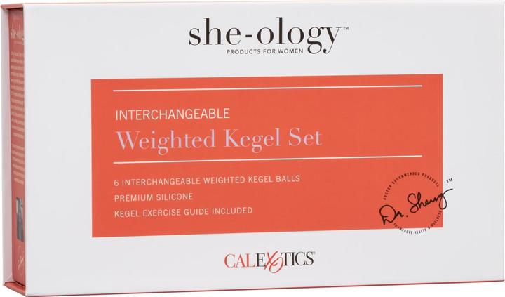 Actual product image CalExotics She-ology® Interchangeable Weighted Cone Set