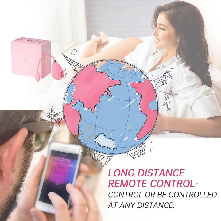 Produktbild Magic Motion Magic Sundae App Controlled Love Egg Pink