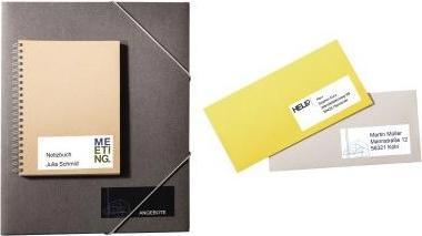Actual product image Avery universal labels