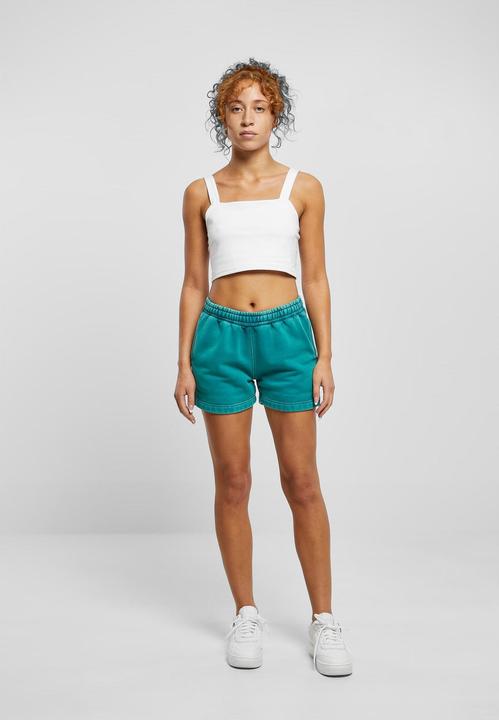 Actual product image Urban Classics Ladies Stone Washed Shorts (XL)