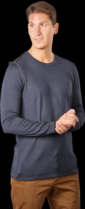 Joop! Jeans Light Knit Lelios Pullover Crew Neck Dark Blue
