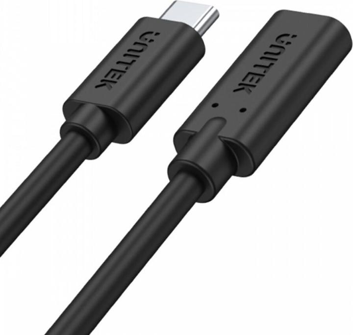 Actual product image Unitek USB USB-C to USB-C cable, 1.5 m black (C14086BK-1.5M) (1.50 m, USB 3.2 Gen 2)