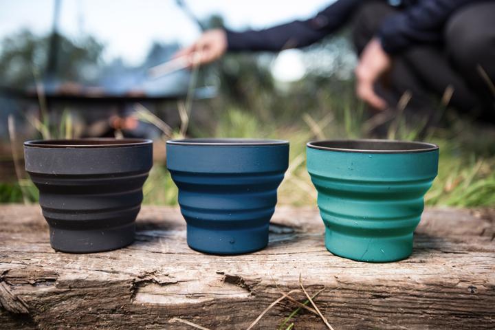 Produktbild Lifeventure Silicone Ellipse FlexiMug, Graphite